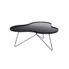 Soffbord FLOWER MONO 90 cm svart